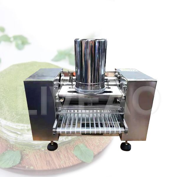 1. "This melaleuca cake machine is designed for commercial kitchen use, featuring a durable stainless steel construction and precise temperature control for perfect crepe making every time"  
Rewritten: Built for commercial kitchens, this melaleuca cake machine boasts stainless steel durability and accurate temperature control to ensure flawless crepes  

2. "The non-stick cooking surface ensures easy food release and quick cleanup, while the adjustable thermostat allows you to customize the heat for different recipes"  
Rewritten: Its non-stick surface prevents food sticking for effortless cleaning, with adjustable thermostat for recipe-specific heating  

3. "With its compact footprint and energy-efficient operation, this crepe maker fits perfectly in busy restaurant kitchens without consuming excessive power"  
Rewritten: Compact and energy-saving, this crepe maker suits bustling restaurant kitchens while minimizing power usage  

4. "The indicator lights clearly show when the unit is preheated and ready for cooking, taking the guesswork out of the process"  
Rewritten: Indicator lights display preheating status, eliminating cooking guesswork  

5. "Commercial-grade components ensure long-lasting performance even under heavy daily use in professional food service environments"  
Rewritten: Professional-grade parts guarantee durability for intensive daily use in commercial kitchens  

6. "The included batter spreader and wooden spatula provide all the essential tools needed for professional crepe preparation right out of the box"  
Rewritten: Comes complete with batter spreader and wooden spatula for immediate professional crepe making  

7. "Its fast heat-up time and even heat distribution allow for consistent cooking results batch after batch during peak service hours"  
Rewritten: Rapid heating and uniform temperature deliver consistent results during busy service times  

8. "The cool-touch handles and splash guard design prioritize operator safety during high-volume production"  
Rewritten: Safety features like cool-touch handles and splash protection suit high-volume operation  

9. "Simple one-button operation makes this machine accessible to all kitchen staff regardless of experience level"  
Rewritten: Intuitive single-button control allows easy use by staff of any skill level  

10. "Backed by a 1-year commercial warranty and lifetime technical support for complete peace of mind"  
Rewritten: Includes 1-year commercial warranty and lifetime support for user confidence  

11. "The unit's stackable design saves valuable counter space when not in use"  
Rewritten: Stackable construction conserves counter space during storage  

12. "Dishwasher-safe removable plates make sanitation and maintenance effortless for busy kitchens"  
Rewritten: Removable dishwasher-safe plates simplify cleaning in hectic kitchens  

13. "Patented even-heat technology prevents hot spots that could burn delicate crepe batter"  
Rewritten: Specialized heating technology avoids hot spots to protect delicate batter  

14. "The extra-large cooking surface accommodates multiple crepes simultaneously for faster service"  
Rewritten: Spacious cooking area handles several crepes at once to speed service  

15. "Tool-free assembly means the machine can be set up and ready for use in minutes"  
Rewritten: Requires no tools for quick setup within minutes  

16. "Commercial kitchen approved"  
Commercial kitchen approved  

17. "High efficiency"  
High efficiency  

18. "Easy to clean"  
Easy to clean  

19. "Professional results"  
Professional results  

20. "Quick heating"  
Quick heating