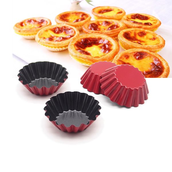 12 colorful reusable nonstick baking cups for muffins and cupcakes