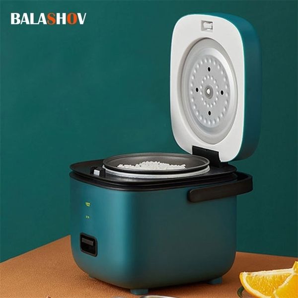 12L mini rice cooker with non-stick pot, ideal for dorms and small households, serving up to 12 people