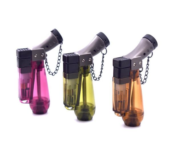 1300°C jet flame butane torch lighter, windproof metal spray gun for cigars, pipes, and dry herbs, refillable with DHL shipping included