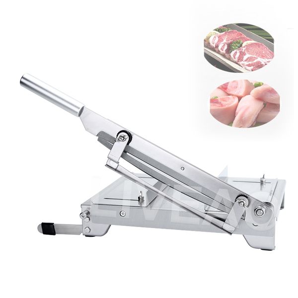 13.5-inch stainless steel commercial meat slicer for chicken, duck, fish, and mutton bones