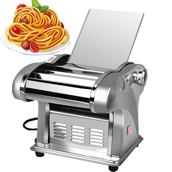 135W electric pasta press for homemade noodles, featuring stainless steel cutting and dumpling skin functions