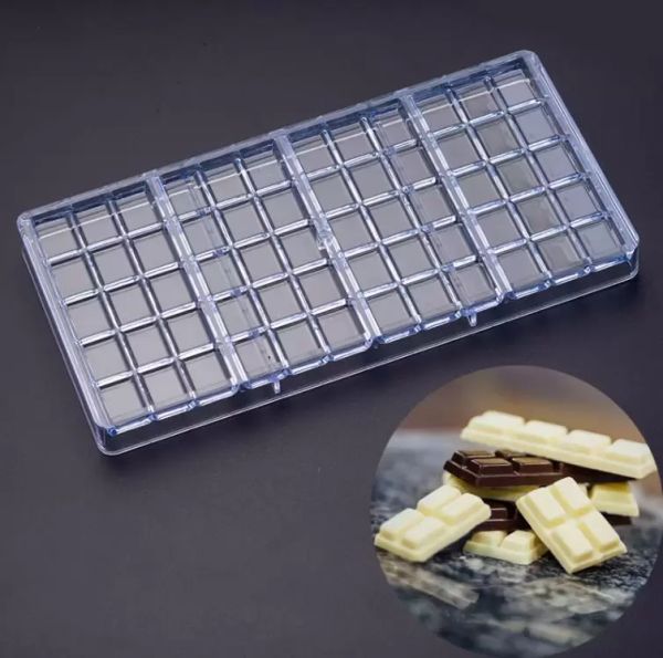 15 Grid Polkadot Mushroom Chocolate Mould Multiverse Milk Chocolate Bar Mold Moulds DH761