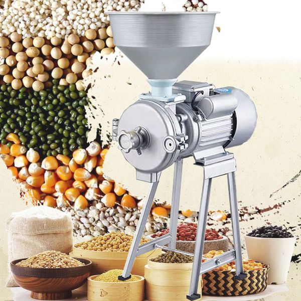 1500W versatile grinding appliance for commercial soy milk, home rice paste, tofu beating, wet grinding, and peanut butter making (1 unit)