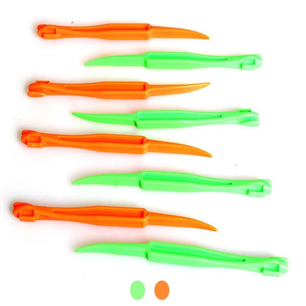 158mm long orange peeler, a compact and handy fruit tool for juicing