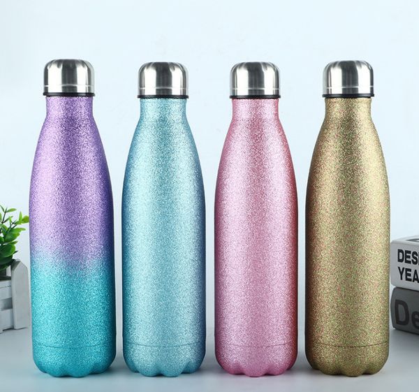 17OZ stainless steel water bottle, perfect for sports, loved by both adults and kids for cola, coffee, or milk
