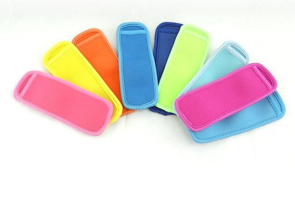 18x6cm ice sleeves for freezer popsicles, stick holders, ice cream tubs, and party drink containers with complimentary DHL shipping