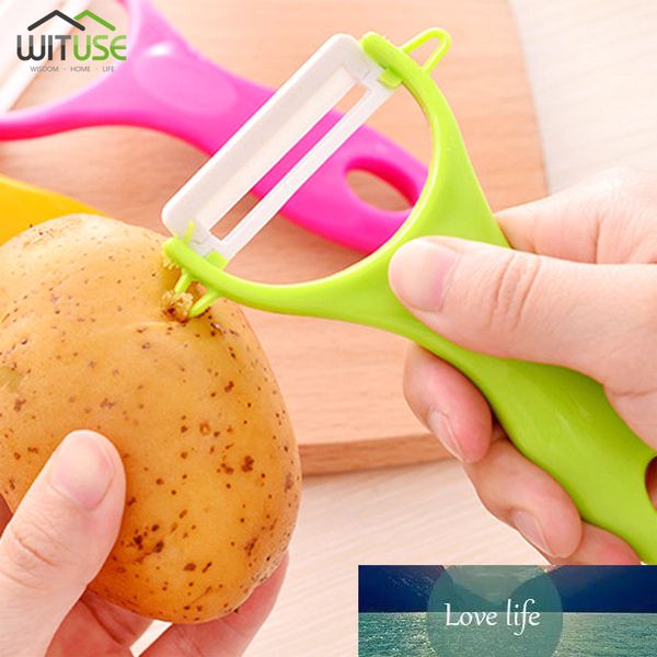 1Pc Ceramic Fruit Vegetable Peeler Kitchen Tool Zester Slicer Cooking Gadget Accessory