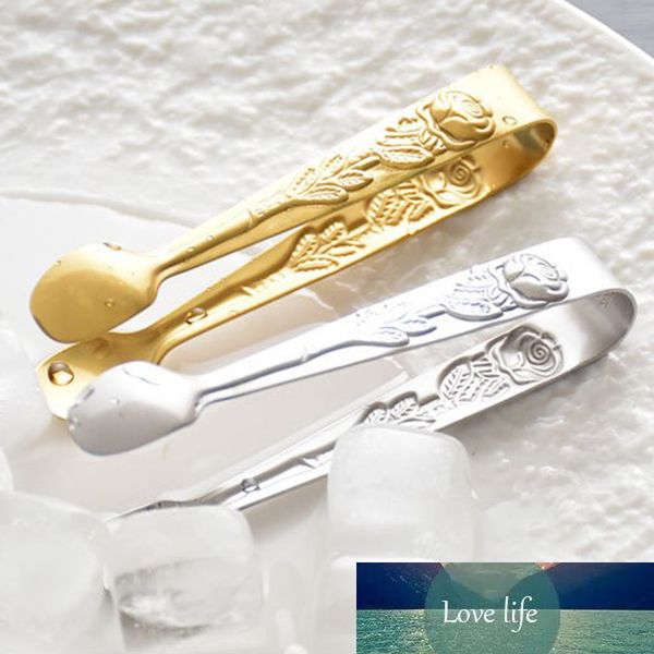 1pc stainless steel ice cube clips for sugar tongs and food handling