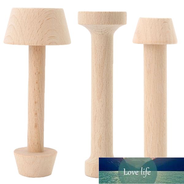 1Pcs Wooden Egg Tart Mold with Double Tamper for DIY Baking and Pastry Making