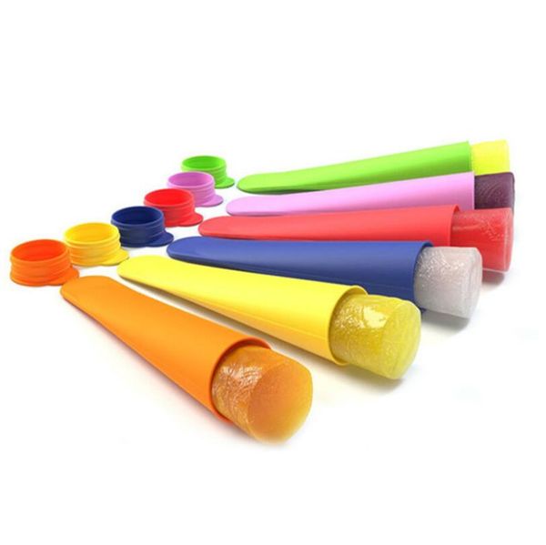 20 cm long silicone popsicle mold for making push-up ice cream, jelly lollipops, and frozen treats LX3347