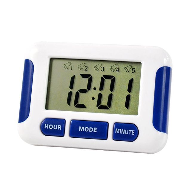 200 pieces of free DHL alarm clocks with 5 loud bell groups, 12/24-hour countdown, versatile for kitchen, home, or lab use, model SN1421