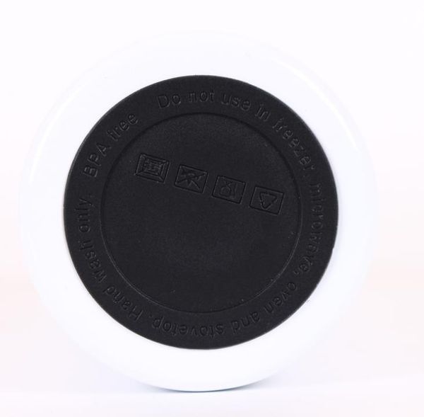 2000 black rubber cup sticker mats in 50mm, 52mm, 56mm sizes for stainless steel tumbler protection and bottle base coverage
