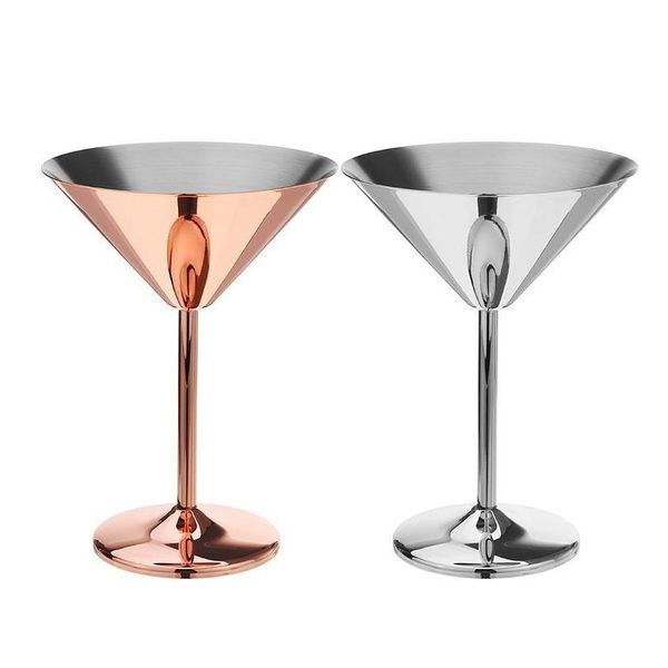 200ml copper-plated stainless steel martini cups for cocktails, champagne, weddings, hotels, and parties