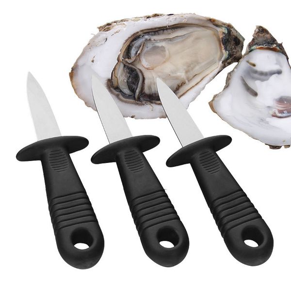 200pcs stainless steel oyster knives with non-slip handles for shellfish shucking and BBQ use