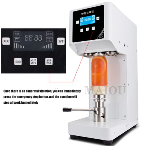 2021 factory direct 55mm can sealer for beverage and cup sealing, 220V/110V compatible