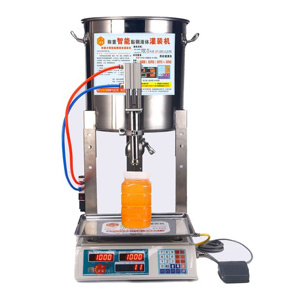 2021 factory direct automatic honey filling machine for 50g-2500g viscous liquids with stainless steel construction