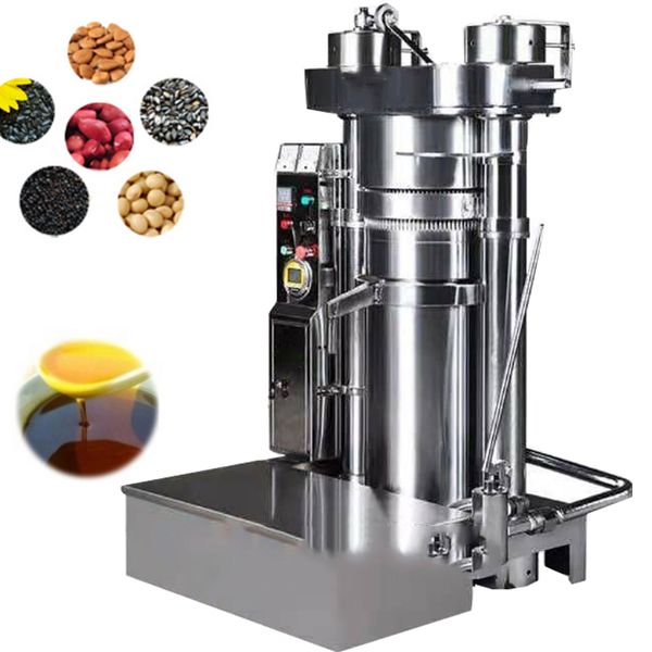 2021 factory direct high-capacity hydraulic press for sesame, walnut cocoa butter, and peanut oil extraction