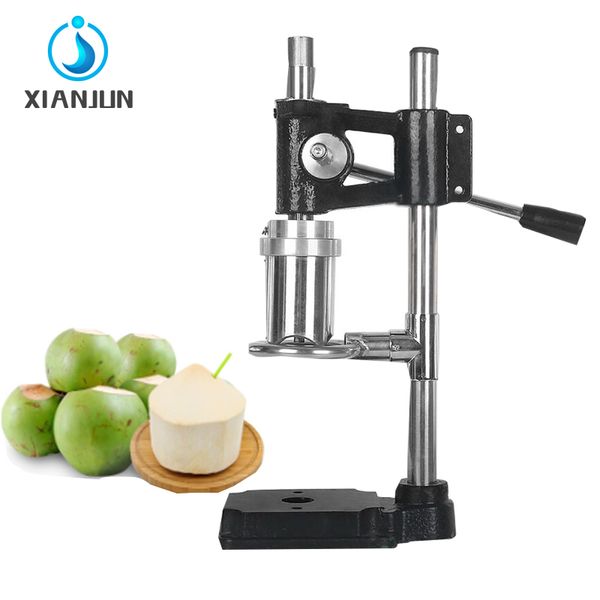 2021 New commercial-grade manual green coconut opener, compact handheld coconut drilling tool (1 unit)
