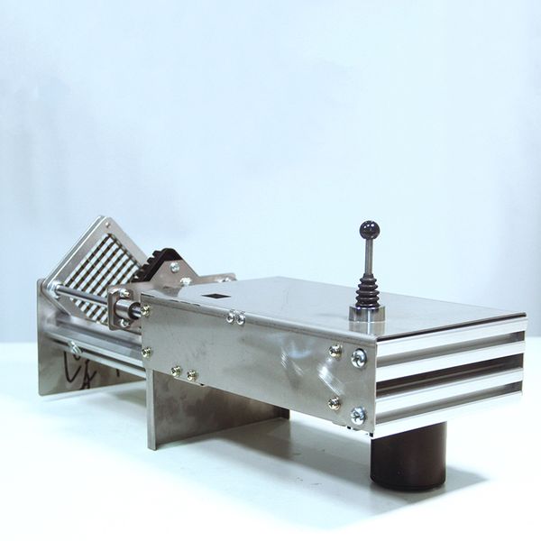 2021's top-selling electric French fry cutter with 3 blades for potatoes, cucumbers, and taro