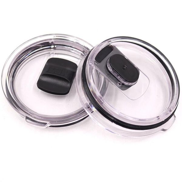 20oz 30oz Mugs Cups Lid Magnet Clear Lids Cover Cars Beer Mug Splash Spill Proof Locking Slider Open/Close Covers hot