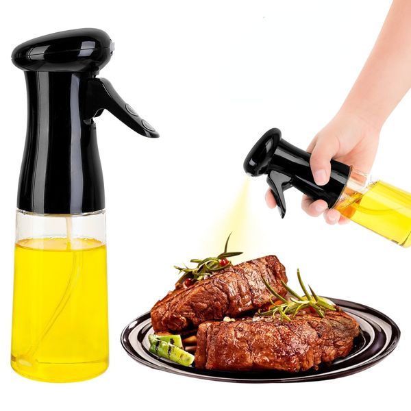 210ml oil spray bottle for kitchen use in cooking, baking, and BBQ