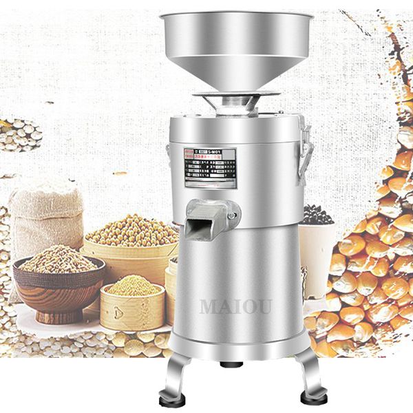 220V commercial stainless steel industrial soy milk and tofu machine with 30kg/h capacity