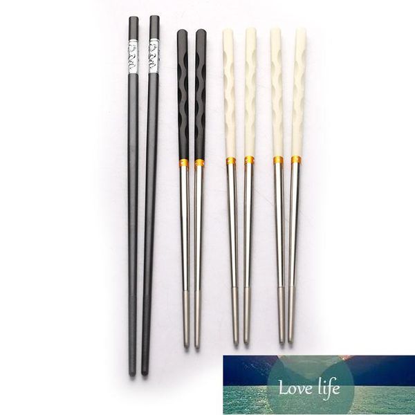24.3x0.7x0.25cm silver iron alloy non-slip chopsticks for home and restaurant use, portable with factory pricing, expertly designed in latest quality style