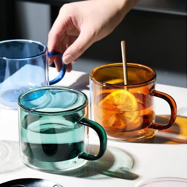 250ml wine glasses designed as drinking tumblers for whiskey, vodka, coffee, juice, water, or tea, featuring a creative double-bottom mug style for home use