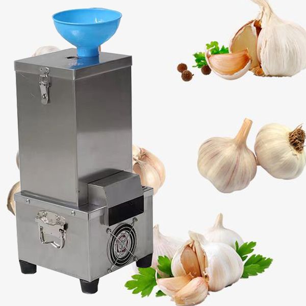 25kg/h commercial electric garlic peeler, dry type for hotels and restaurants, operates on 110V/220V