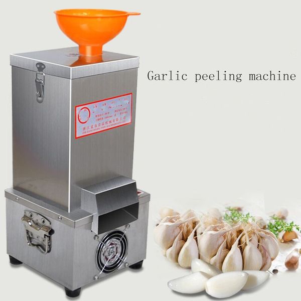 25kg/h garlic peeler machine with 180W power, compact design for small-scale use, operates on 220V/110V