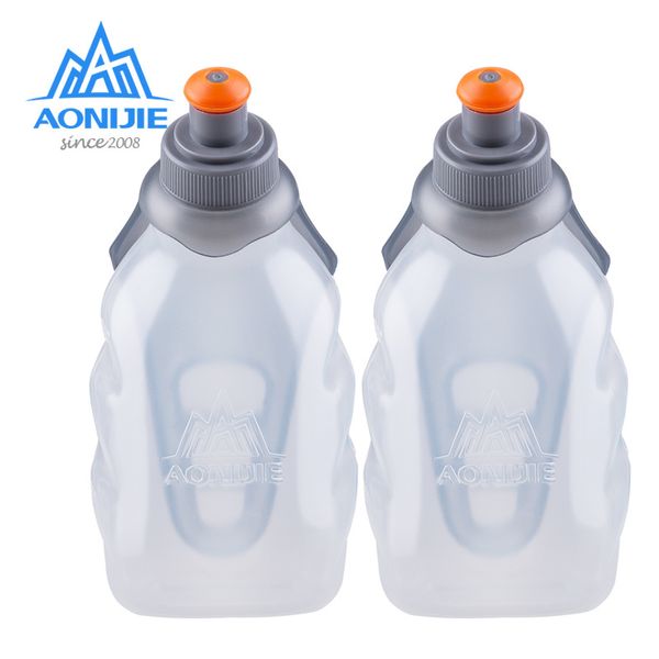 2pcs AONIJIE SD-06JP water bottle holders for running hydration belts, backpacks, or waist bags during marathons and trail runs