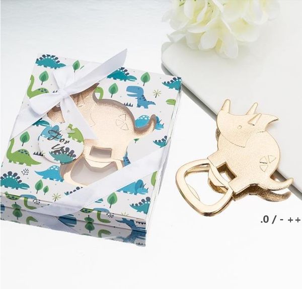 3 dinosaur-themed bottle openers for baby showers, birthdays, parties, anniversaries, or as event giveaways and keepsakes