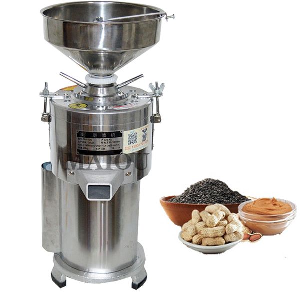 30 kg/h chili paste and peanut butter colloid mill machine for sesame and soy grinding
