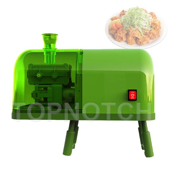 320W Garlic Sprout Green Onion Shredder for Fast Commercial Vegetable Cutting in Kitchens