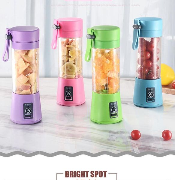 380ml personal USB blender for fruits and veggies, compact and portable