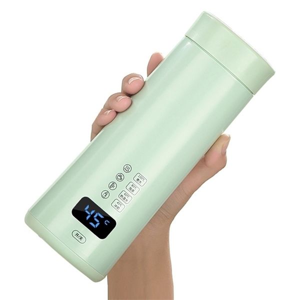 450ml smart electric kettle with adjustable temperature for tea, coffee, and travel