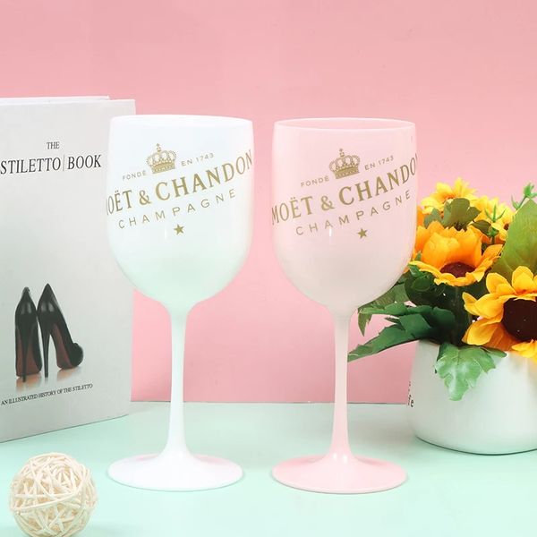 480ml sublimation drinkware for wine, champagne, cocktails, beer, and whiskey in elegant plastic goblet style