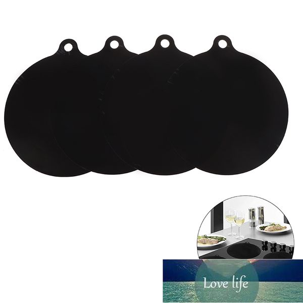 4-pack silicone induction cooker protector mats, anti-slip and heat-resistant, prevent scratches on cooktops at factory prices