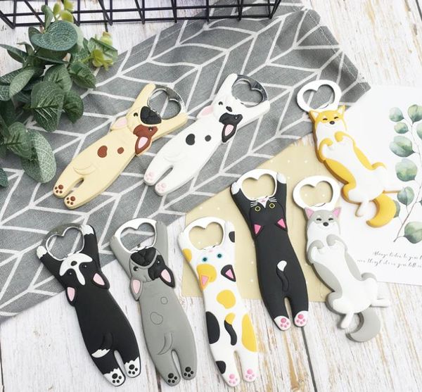 50 adorable cartoon animal beer bottle openers with can remover and fridge magnet features, perfect as kids' message holders and home decor