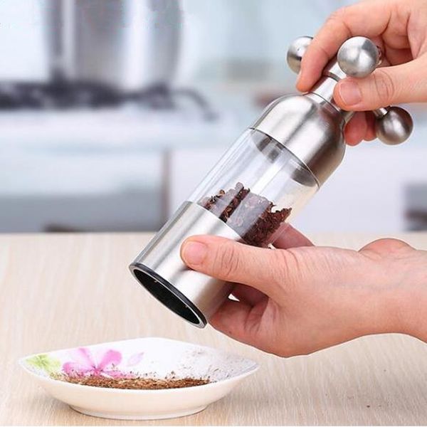 50 premium stainless steel faucet-shaped pepper grinders, manual operation, fast shipping