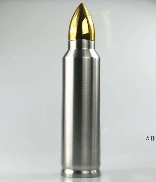 500ml stainless steel vacuum-insulated military-style thermos cup for coffee and drinks