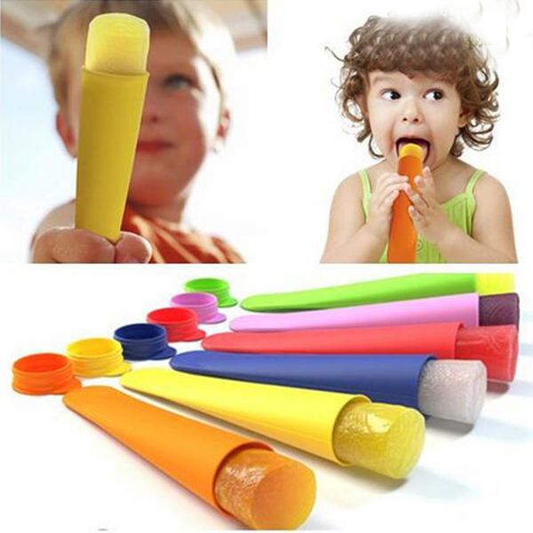 500-piece 15cm silicone mold for making frozen yogurt pops, ice cream sticks, and jelly lollies