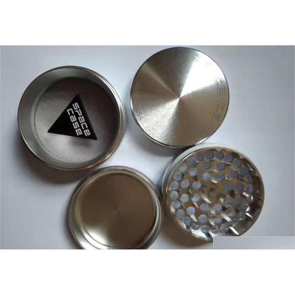 55Mm 63Mm Space Case 4 Piece Aluminum Herb Grinder Medium Large Smoke Cigarette Detector Grinder Tobacco Grinder Titanium Vs Hab8B

重写为：
Medium large 55-63mm aluminum 4-piece herb grinder for tobacco, Space Case model with titanium coating versus Hab8B