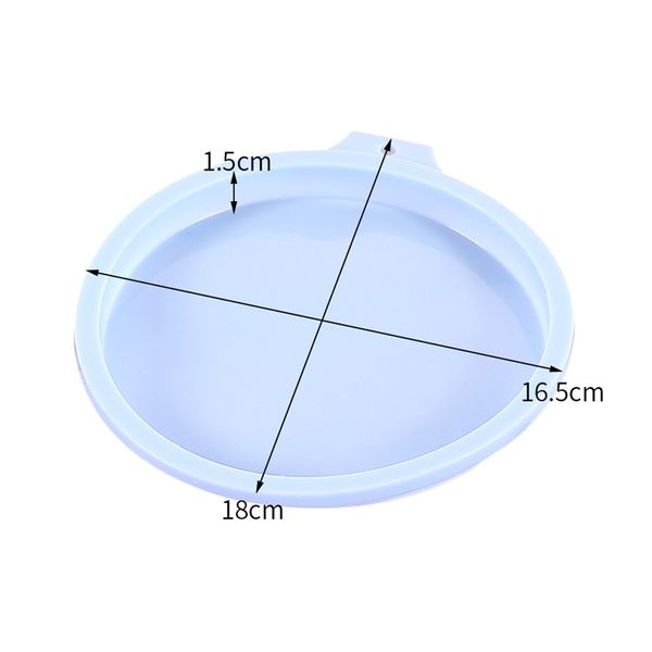 6-inch round silicone mousse mold for layered baking, DIY desserts, bread, and cakes