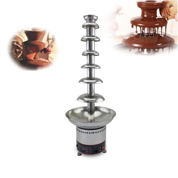 7-tier chocolate fountain for dining and kitchen use, electric heating machine