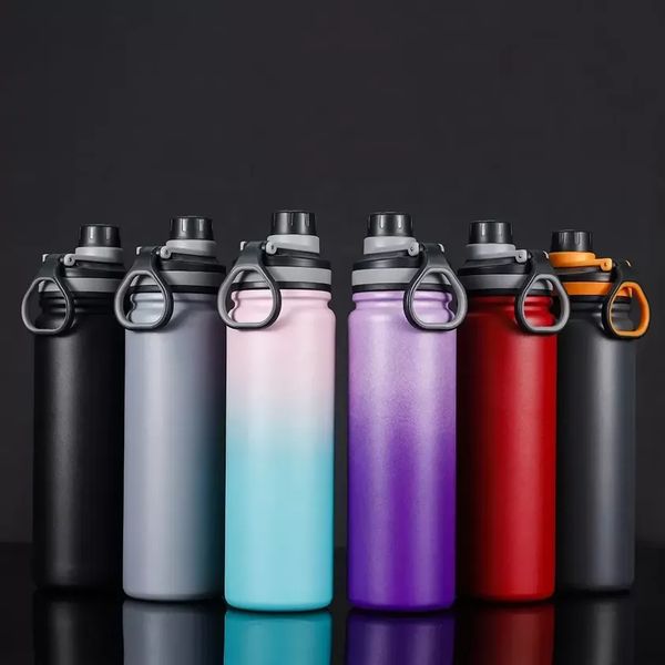 800ML stainless steel insulated water bottle with wide mouth, model FY5556 902