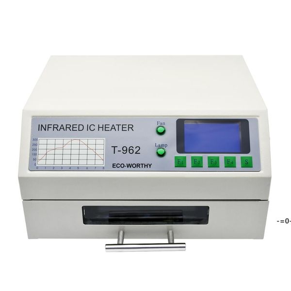 800W desktop infrared reflow oven for BGA/SMD/SMT rework, 180x235mm heating area