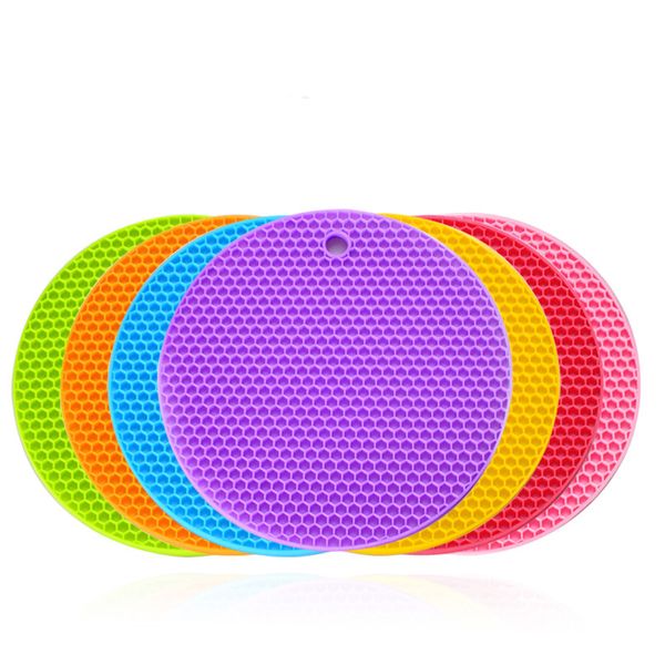 83.5G Thickened non-slip silicone honeycomb baking mat for kitchen, waterproof and heat-resistant, includes free DHL shipping