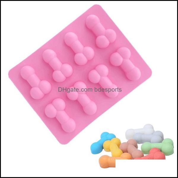 8-cavity ice mold tray for bachelorette parties, perfect for making fun candy, chocolate, jelly, or fondant treats